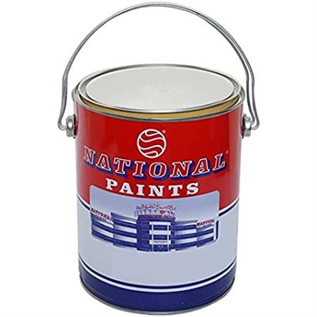 NATIONAL PAINTS Water Based Wall Paint Broken White 3.6L - 802